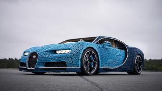 Сглобиха пълномащабен Bugatti Chiron от парченца на конструктор Lego. И може да се движи! (СНИМКИ/ВИДЕО)