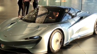Вижте суперхибрида McLaren Speedtail в движение (ВИДЕО)