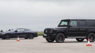 Уникално ВИДЕО: Тази баба лети зад волана на Mercedes-AMG G63 и BMW M850i