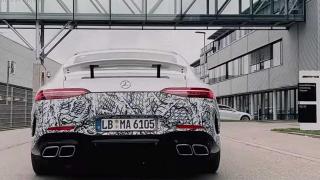 Суперхибридът Mercedes-AMG GT 73 бе заснет за първи път на ВИДЕО