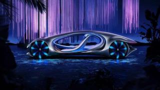 Mercedes-Benz построи извънземен електромобил в духа на Аватар СНИМКИ