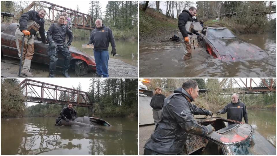 Изумително: Водолази се гмурнаха, за да търсят хвърлен от мост пикап, но на дъното.... ВИДЕО