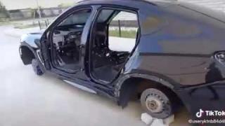 Съботна авто подборка от зрелищни ВИДЕА: Крадци "обезкостиха" BMW X6 почти до гол корпус