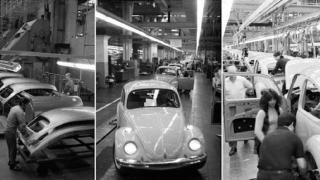 30 СНИМКИ, запечатали ежедневието в завода на Volkswagen през 1972 г.