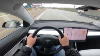 ВИДЕО запечата как Tesla Model Y бе ускорена до максимална скорост