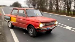 Невероятно: Този Запорожец ускорява до "стотица" за 3,8 секунди ВИДЕО
