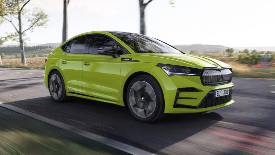 Skoda Enyaq Coupe е първия електромобил на марката с RS-версия ВИДЕО