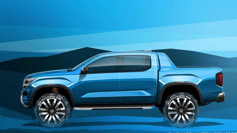 Volkswagen показа официални СКИЦИ на новия "напомпан" Amarok