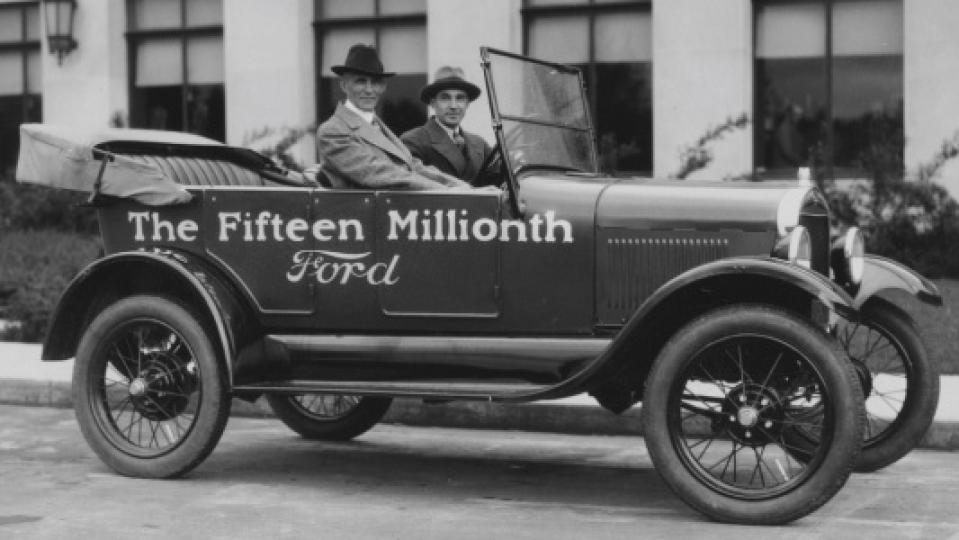 Уникалната история на легендарния модел Ford Model T, от който са продадени 15 млн. коли ВИДЕО