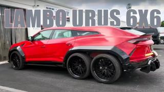 Показаха изумителен Lamborghini Urus на 6 колела ВИДЕО