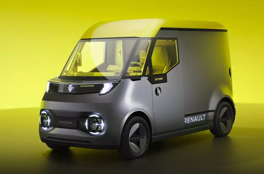 Renault Estafette: Mикробус за доставка от близкото бъдеще