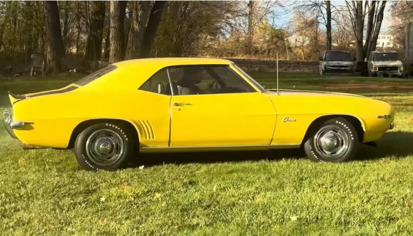 Намериха много запазен емблематичен Chevrolet Camaro от 1969 г. ВИДЕО