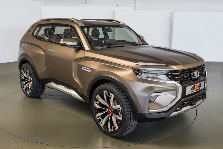 Новата Lada 4X4 Vision възхити Московския автосалон: Легендарната Нива излиза в пенсия (СНИМКИ)