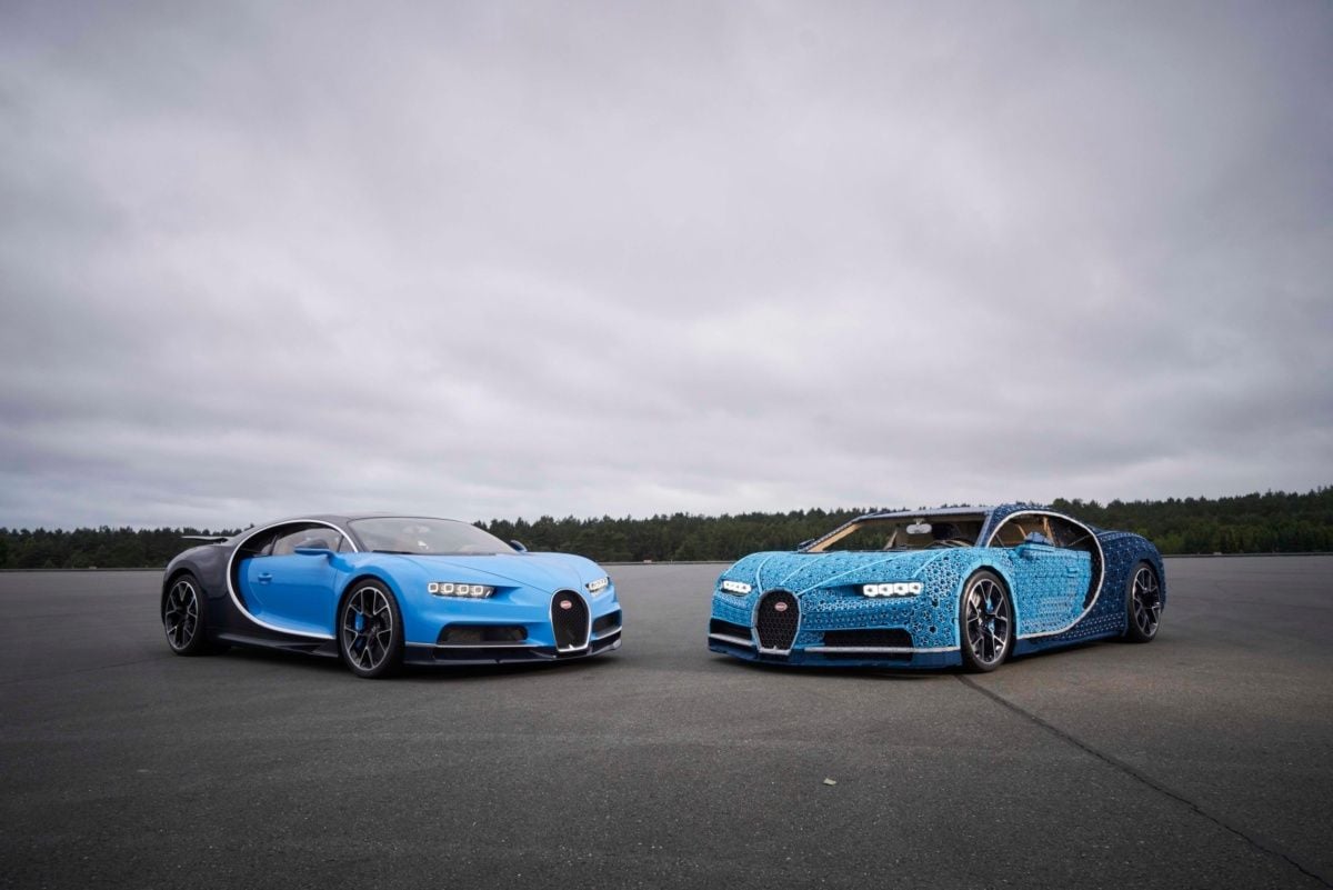 Сглобиха пълномащабен Bugatti Chiron от парченца на конструктор Lego. И може да се движи! (СНИМКИ/ВИДЕО)