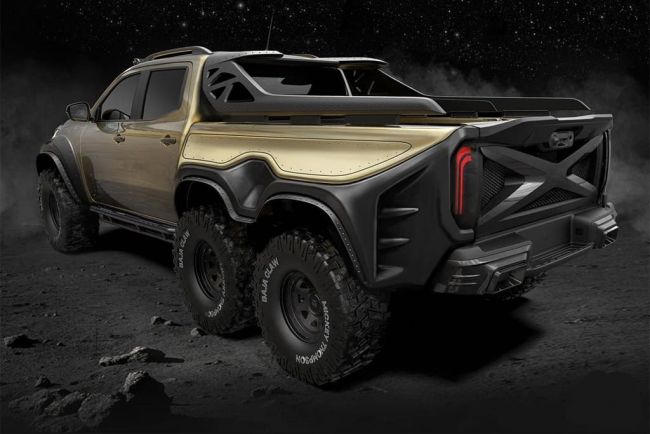 Пикапът Mercedes-Benz X-Class ще има 3 оси