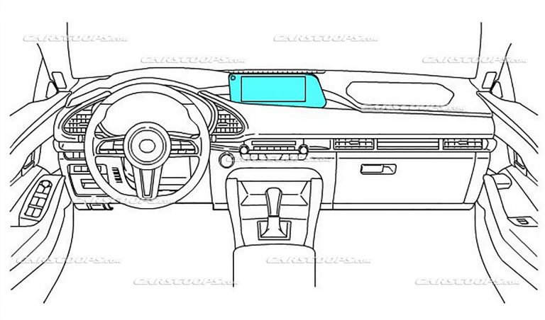 Първи официални СКИЦИ на новата  Mazda 3