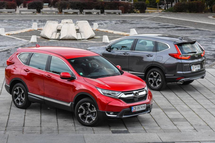 Новото пето поколение на Honda CR-V - подобрено във всичко (СНИМКИ/ВИДЕО)