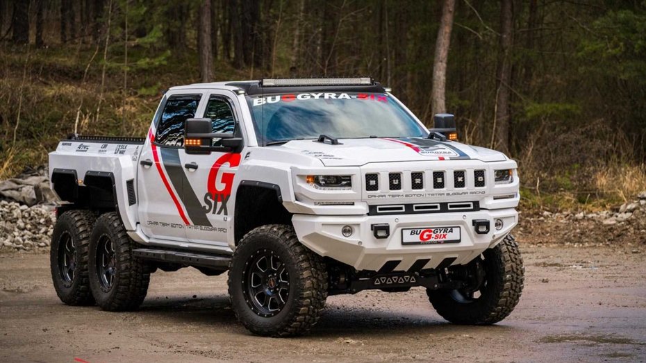 Вижте чудовището на шест колела Bureko Chevrolet Silverado 6x6 (СНИМКИ/ВИДЕО)