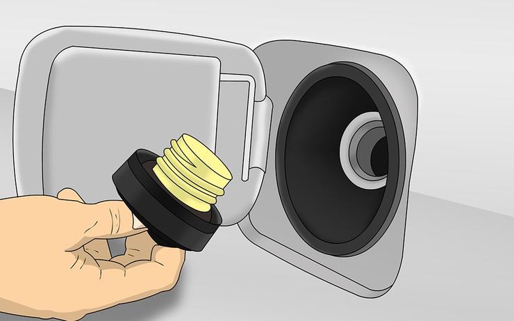 Как да проверим горивната система на колата с 1 гумена ръкавица