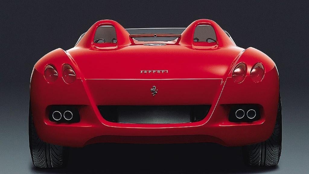 Ferrari Pininfarina Rossa - твърде красива, за да е истинска