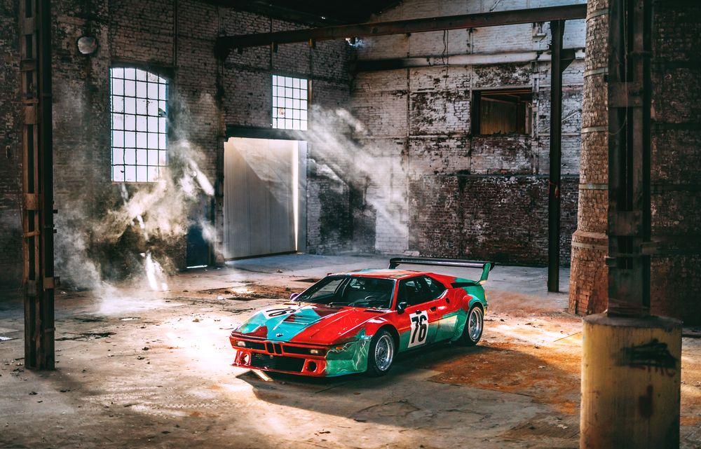 Показаха уникалния арт автомобил BMW M1 на Анди Уорхол СНИМКИ