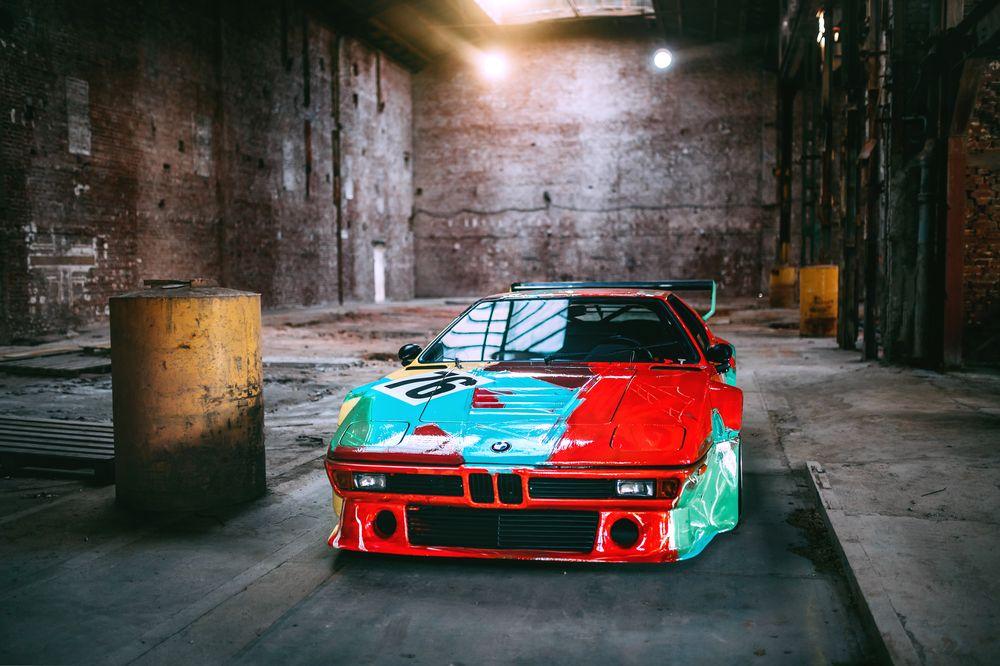 Показаха уникалния арт автомобил BMW M1 на Анди Уорхол СНИМКИ