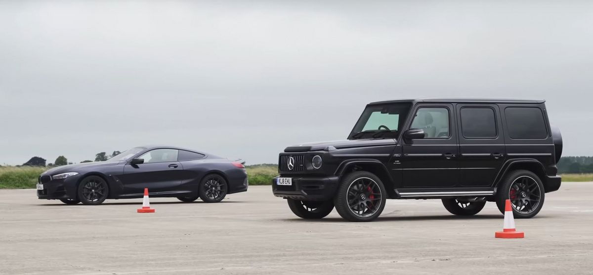 Уникално ВИДЕО: Тази баба лети зад волана на Mercedes-AMG G63 и BMW M850i