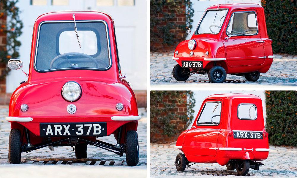 Peel P50: Най-малкият сериен автомобил СНИМКИ