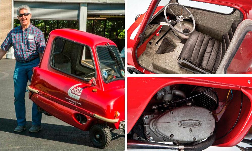 Peel P50: Най-малкият сериен автомобил СНИМКИ