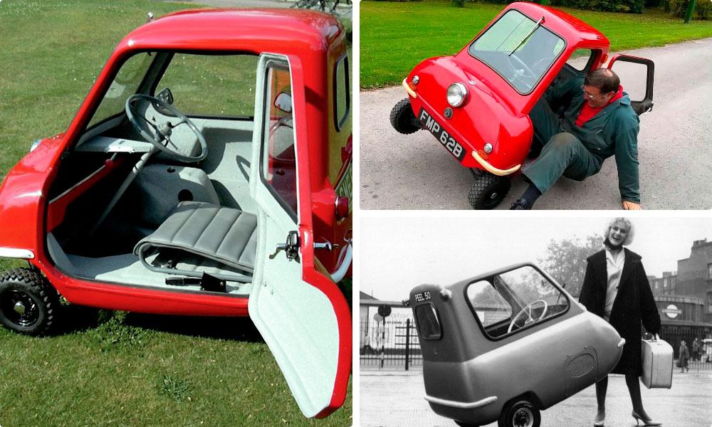 Peel P50: Най-малкият сериен автомобил СНИМКИ