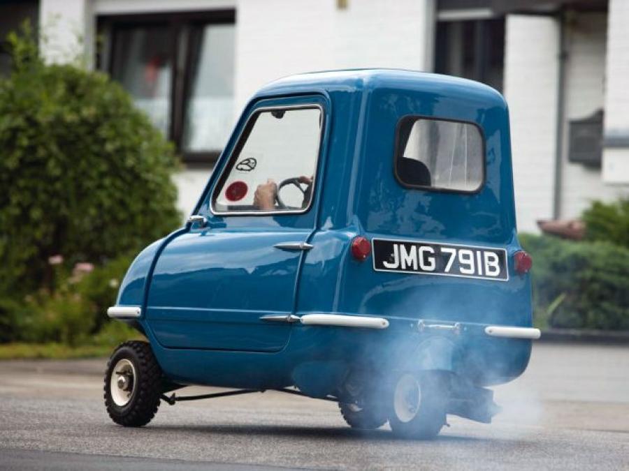 Peel P50: Най-малкият сериен автомобил СНИМКИ