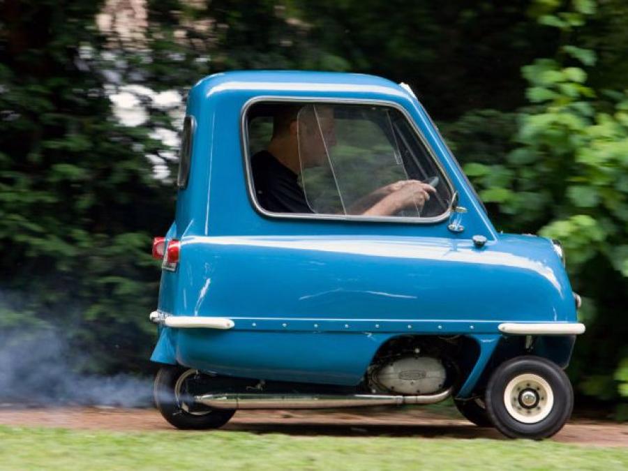 Peel P50: Най-малкият сериен автомобил СНИМКИ