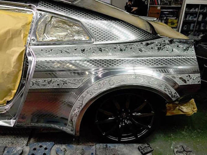 Луди японци взеха Nissan GTR за 100 бона и го превърнаха в нещо извънземно уникално