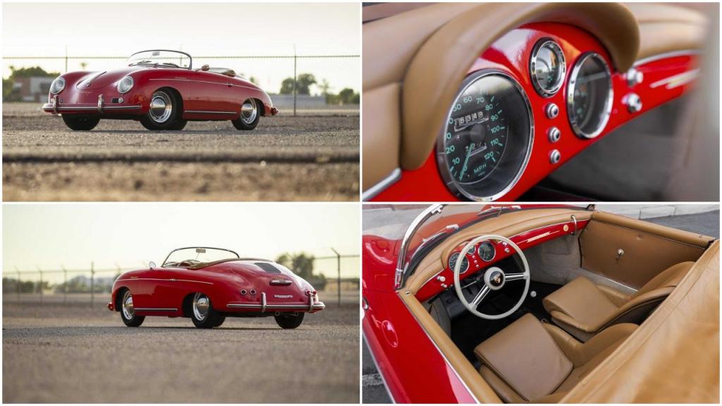 Порше 356 Speedster от 1956 година изглежда феноменално СНИМКИ