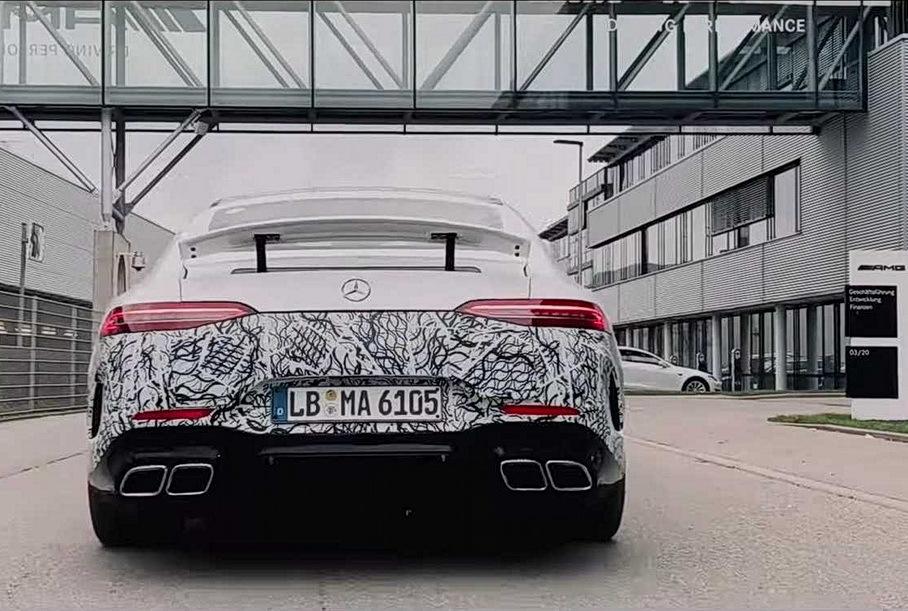 Суперхибридът Mercedes-AMG GT 73 бе заснет за първи път на ВИДЕО