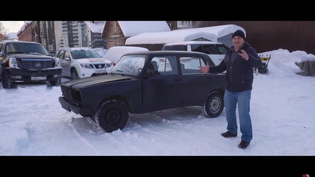 Най-черната Лада в света с технологията Vantablack СНИМКИ