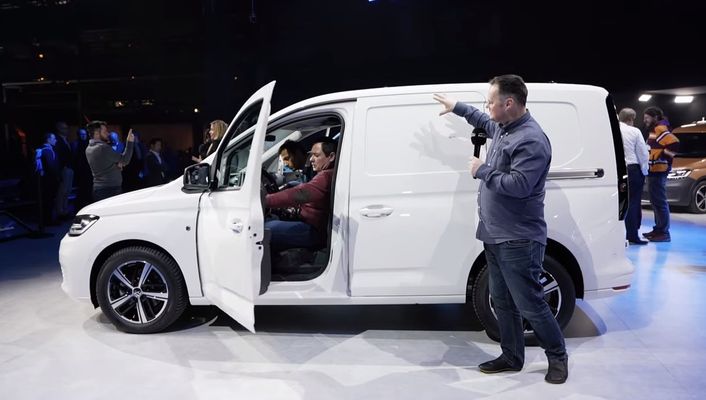 Представиха официално обновения и технологичен Volkswagen Caddy ВИДЕО