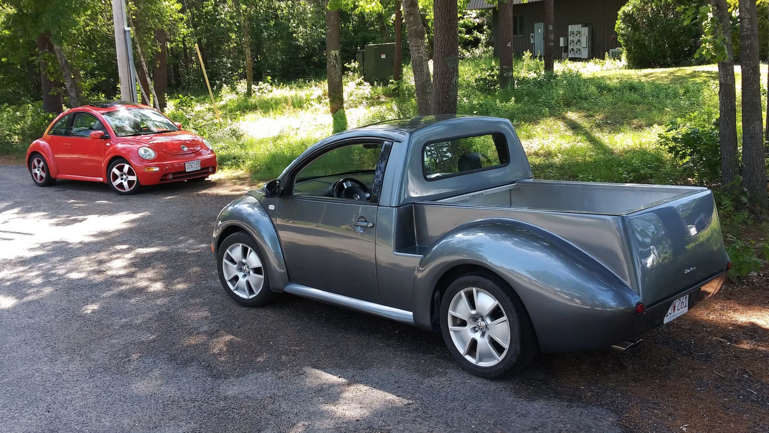 УНИКАЛНО: Beetle се превърна в пикап за 60 секунди ВИДЕО