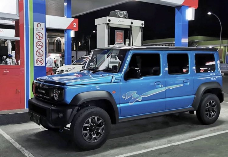 Разсекретиха удължения семеен Suzuki Jimny СНИМКИ