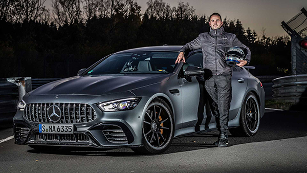 Вижте как Mercedes-AMG GT 63 S счупи рекорд на Porsche на Нюрбургринг ВИДЕО