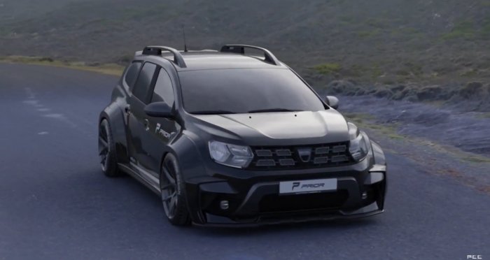 Вижте най-изумителния тунинг на Dacia Duster ВИДЕО