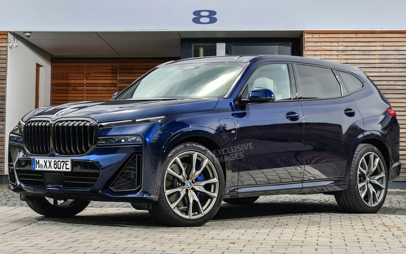 Новият BMW X8 - първи СНИМКИ