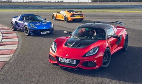 Lоtus напомпа Elise и Exige като за последно СНИМКИ