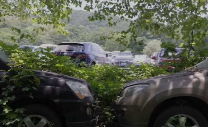 В полето откриха няколко десетки изоставени суперавтомобила ВИДЕО