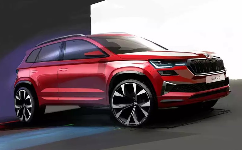 Първи СНИМКИ на фейслифт версията на Skoda Karoq