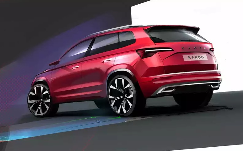 Първи СНИМКИ на фейслифт версията на Skoda Karoq