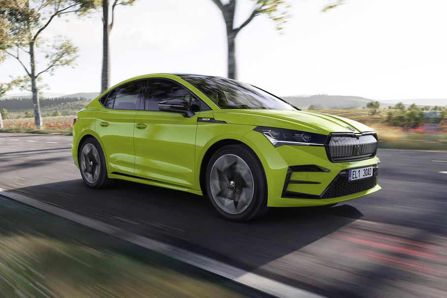 Skoda Enyaq Coupe е първия електромобил на марката с RS-версия ВИДЕО