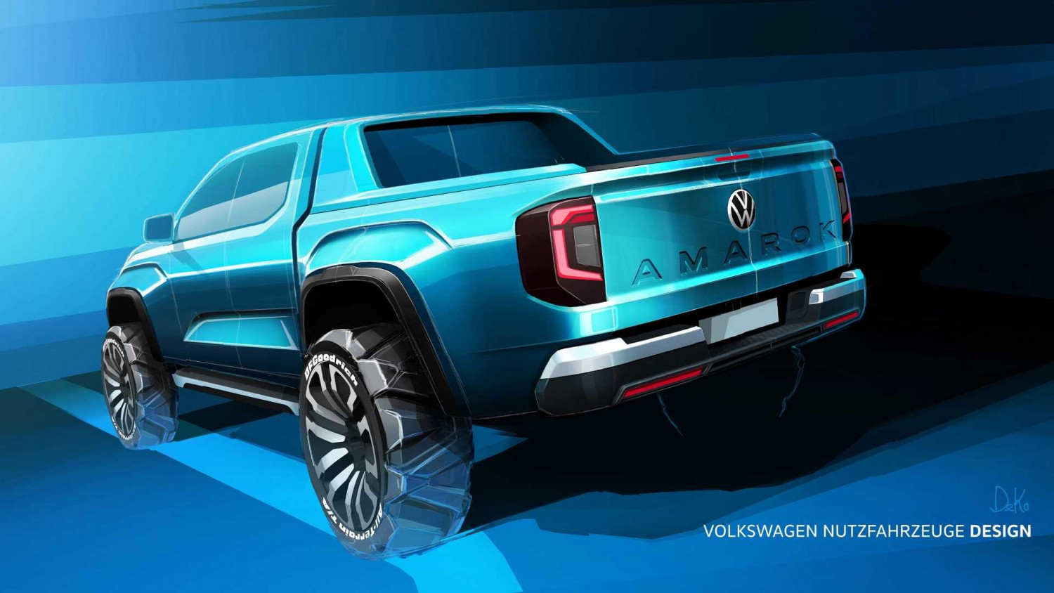 Volkswagen показа официални СКИЦИ на новия "напомпан" Amarok