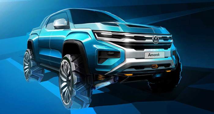 Volkswagen показа официални СКИЦИ на новия "напомпан" Amarok