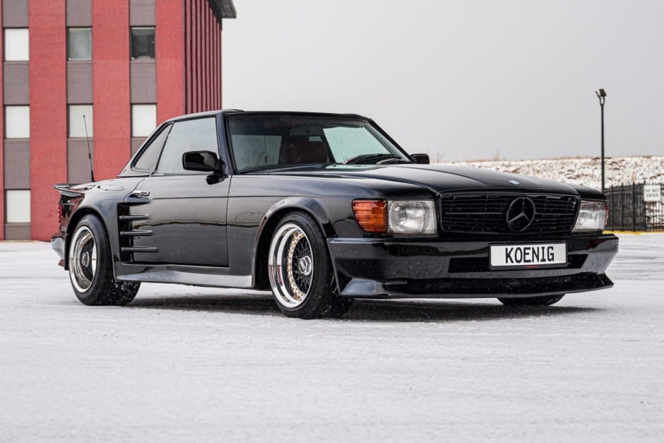 Образец за тунинг от 80-те години: Mercedes-Benz 450 SL Koenig Specials СНИМКИ